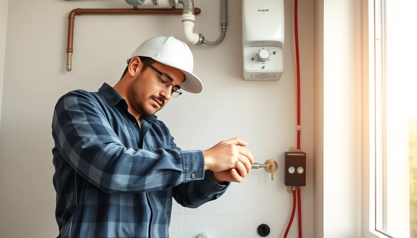 On-Demand Hot Water System Installation